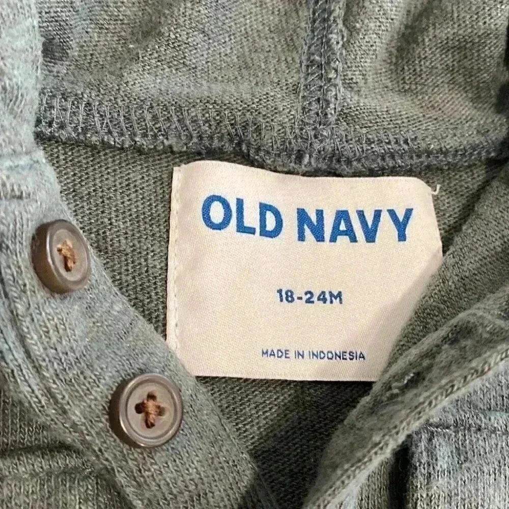 Old Navy shirt with hoodie